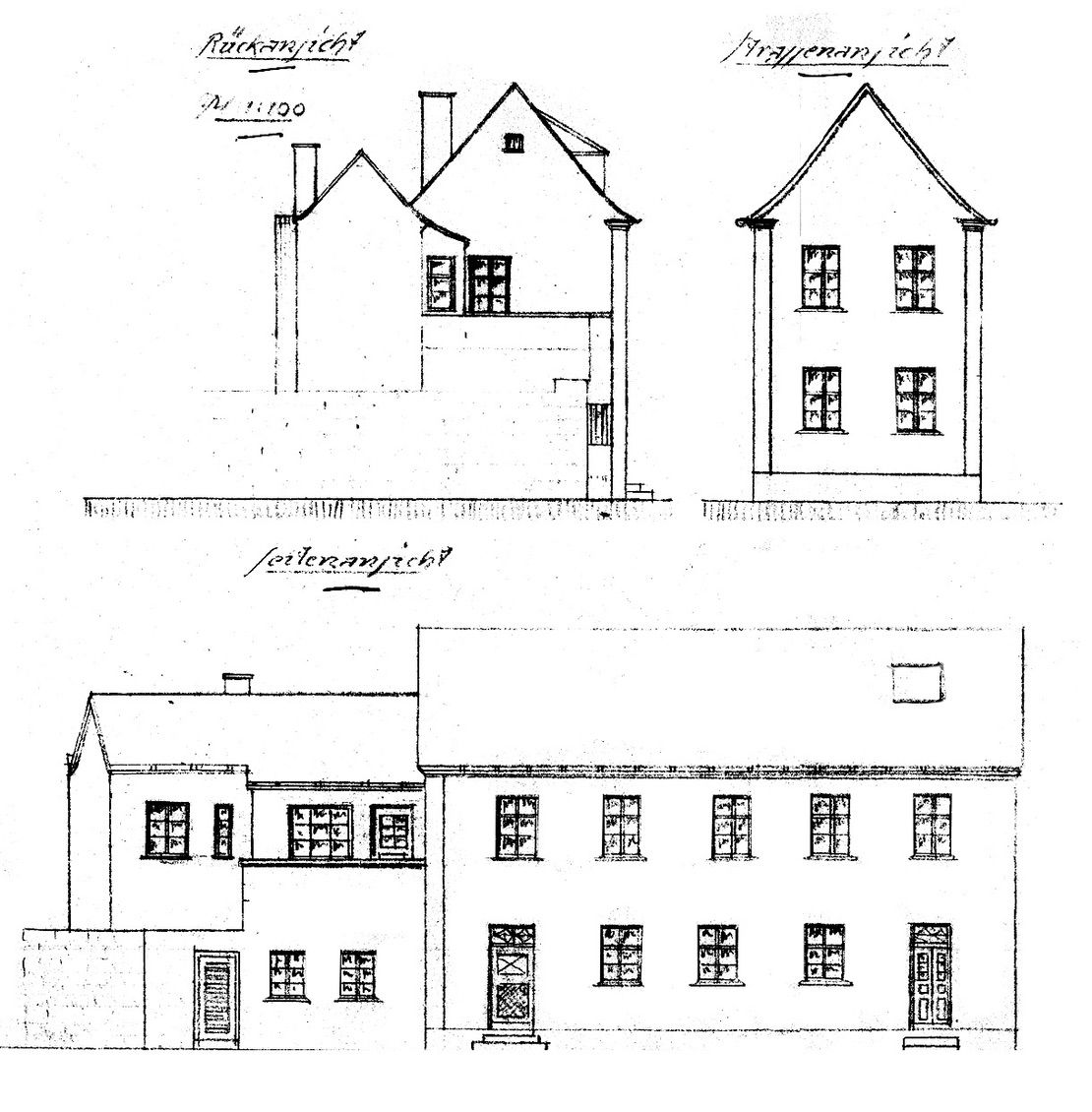 Haus 481 Historischer Plan angepasst