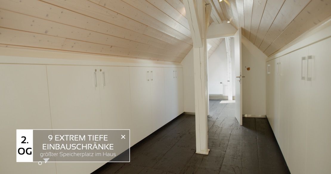DACH Grosser Schrank Speicher